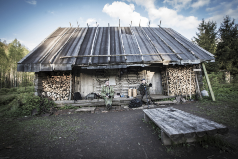 В ожидании лисы. Бескровная охота 2015 года. Фотография: Meelis Suurkaev