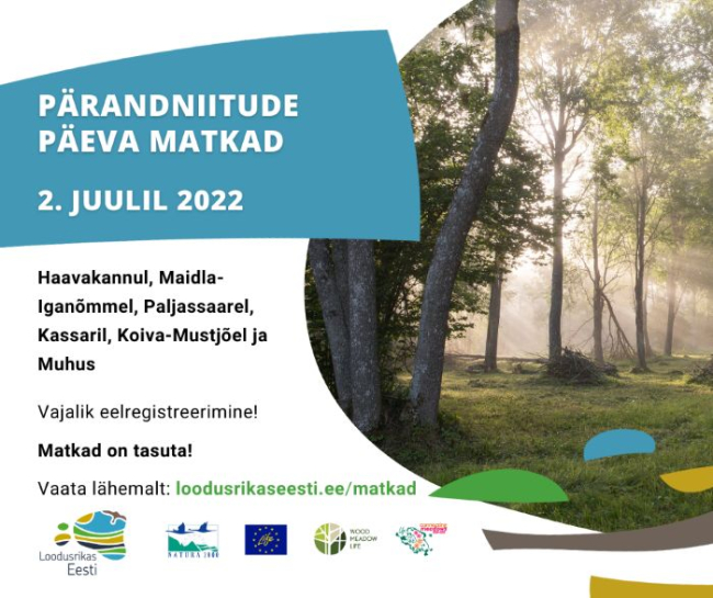 Laupäeval toimuvad üle Eesti pärandniitude päeva matkad