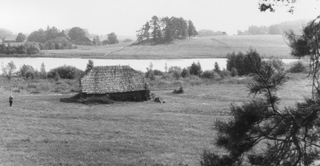 Mähkli järv ja selle ümbrus möödunud sajandi keskpaigas.